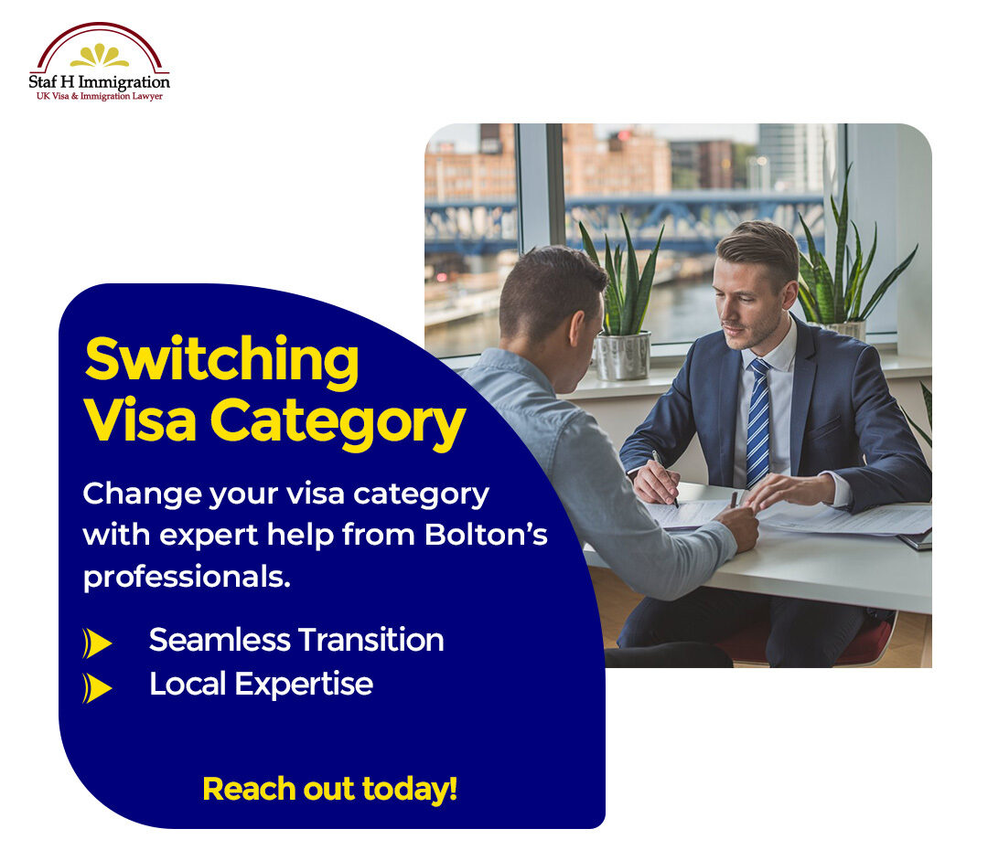 Switch Your Visa Category with Staf H Immigration | UK Visa & Immigration Lawyers (2026)